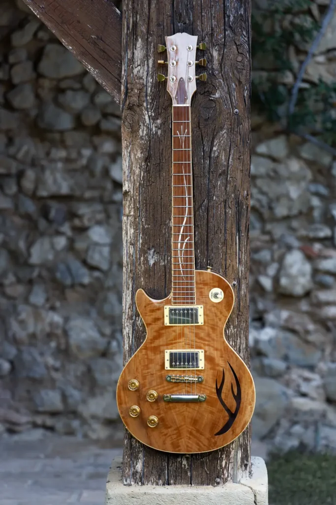 guitare modèle Les Paul - luthier Joel Decaix - joeldecaix